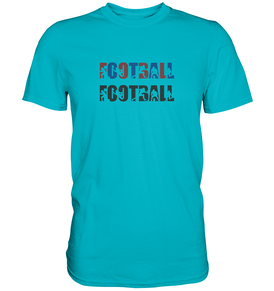 Football Silhouette - Premium Shirt