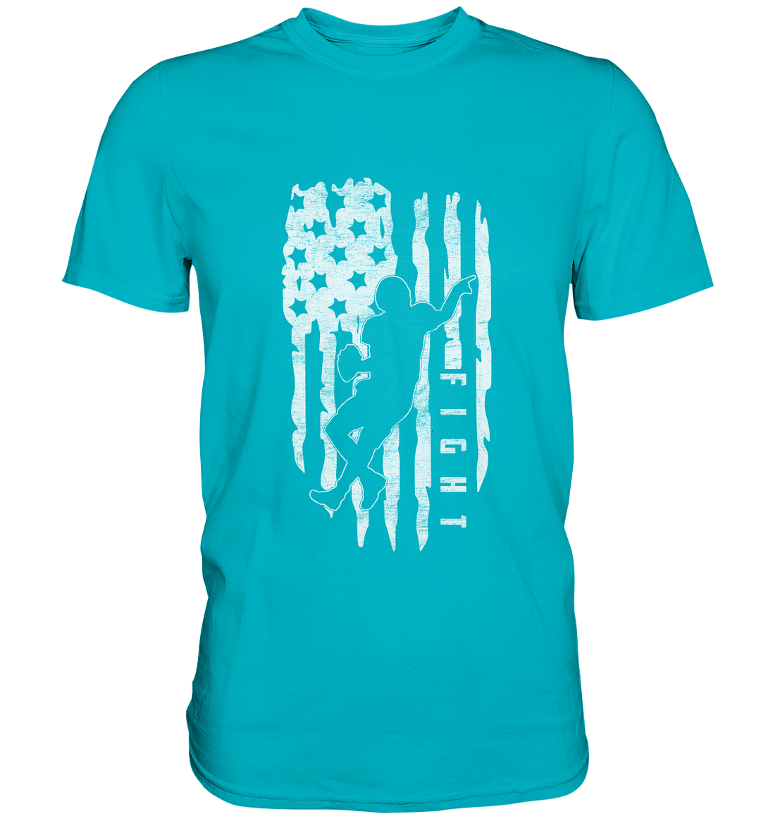 USA Flag Fight - Premium Shirt