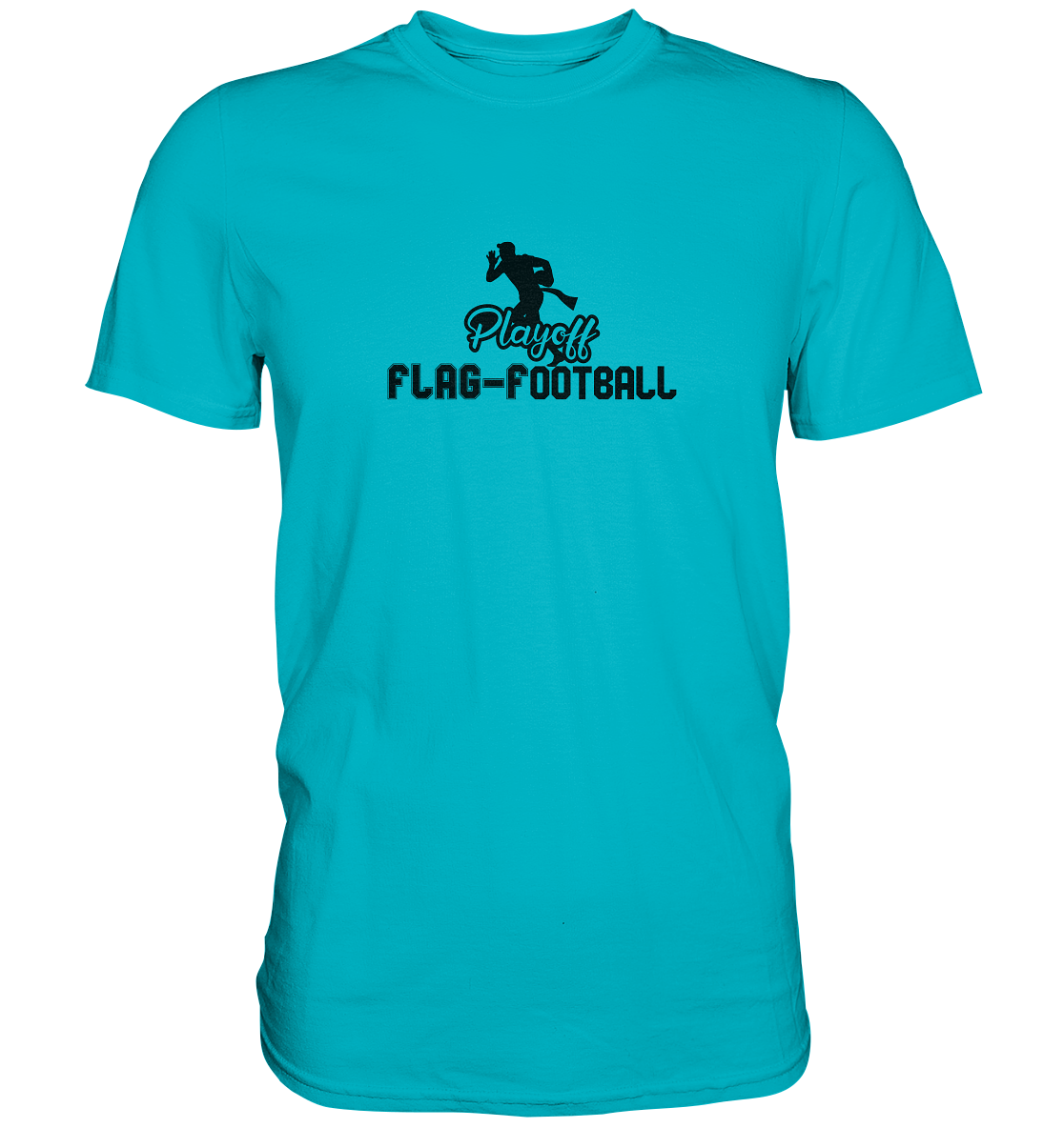 Playoff Flag Football Men Black - Premium Shirt
