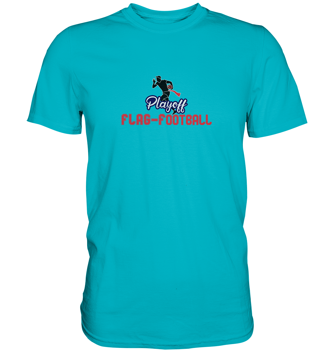 Playoff Flag Football Men red - Premium Shirt