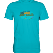 Flag Football Word Bubble - Premium Shirt