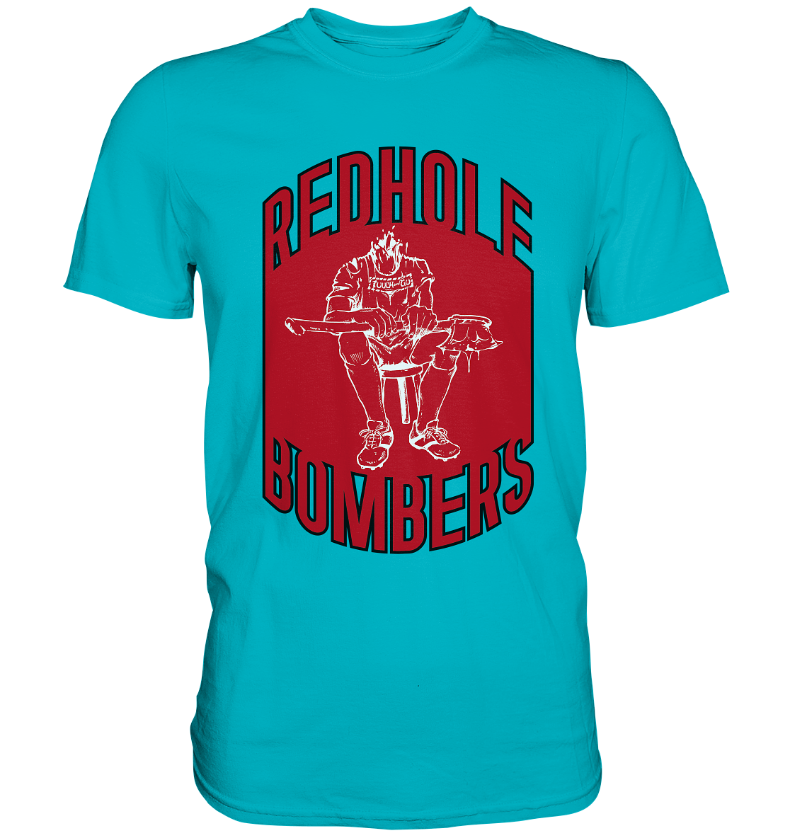 Red Hole Bombers Premium Shirt