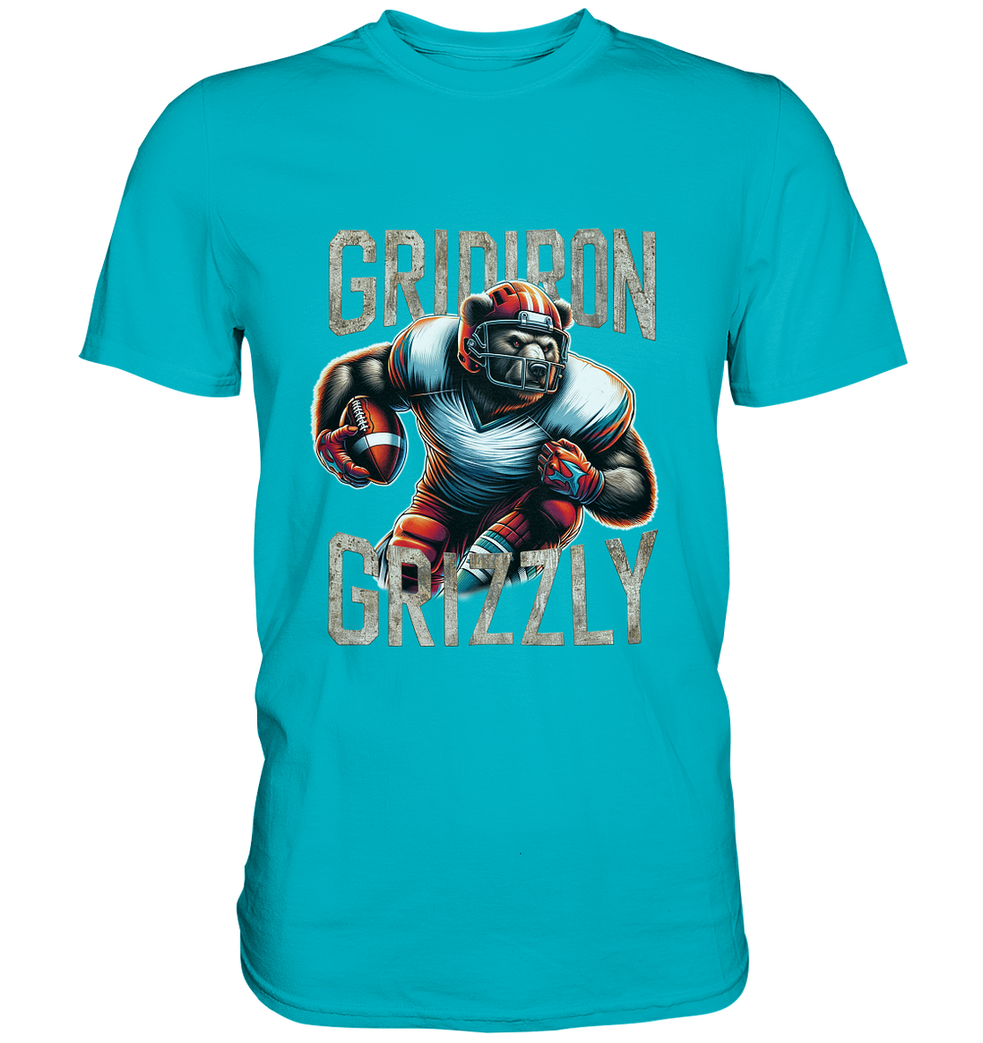 Gridiron Grizzly - Premium Shirt
