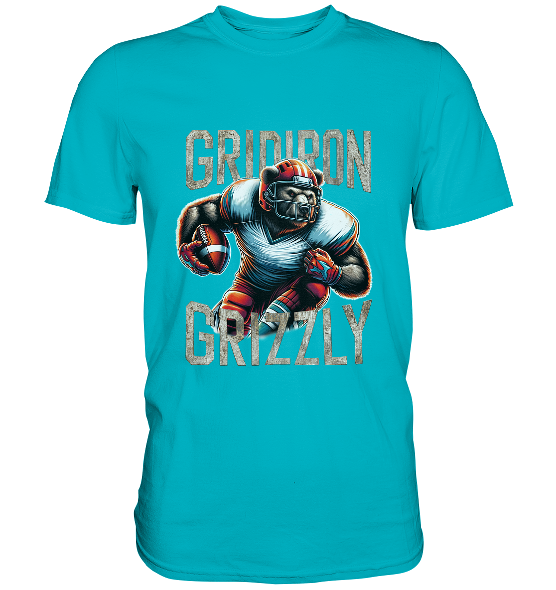 Gridiron Grizzly - Premium Shirt