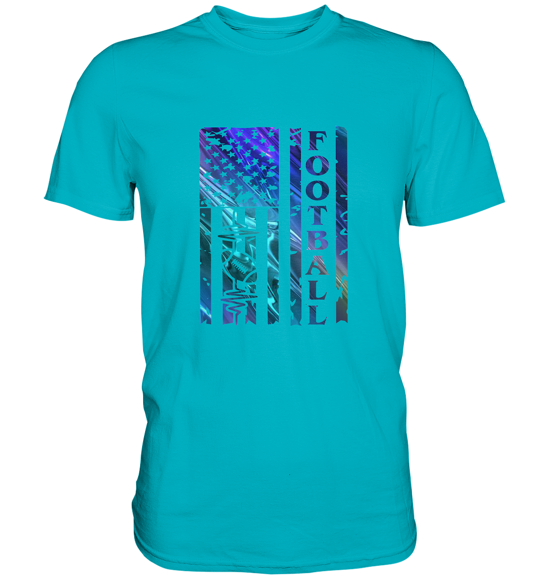 USA Football Flag  - Premium Shirt