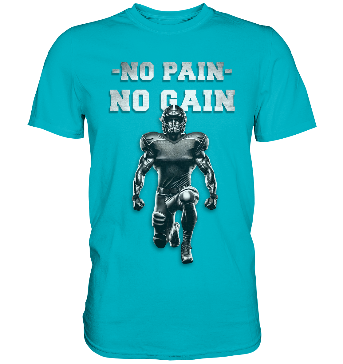 No Pain No Gain Metal  - Premium Shirt