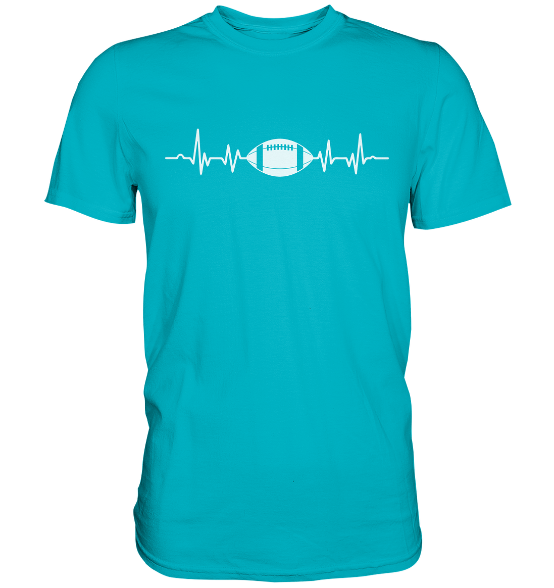 Football Heartbeat - Premium Shirt