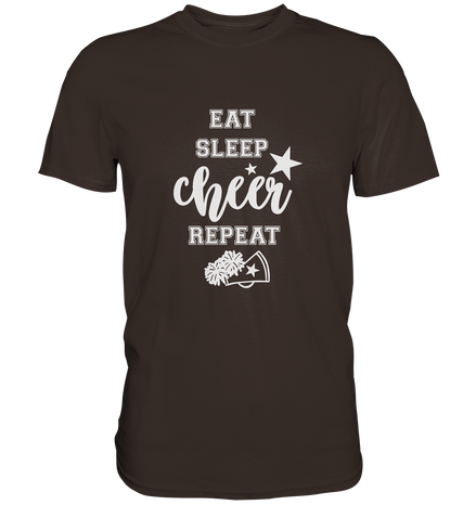 Eat Sleep Cheer - Premium Shirt