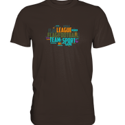 Flag Football Word Bubble - Premium Shirt