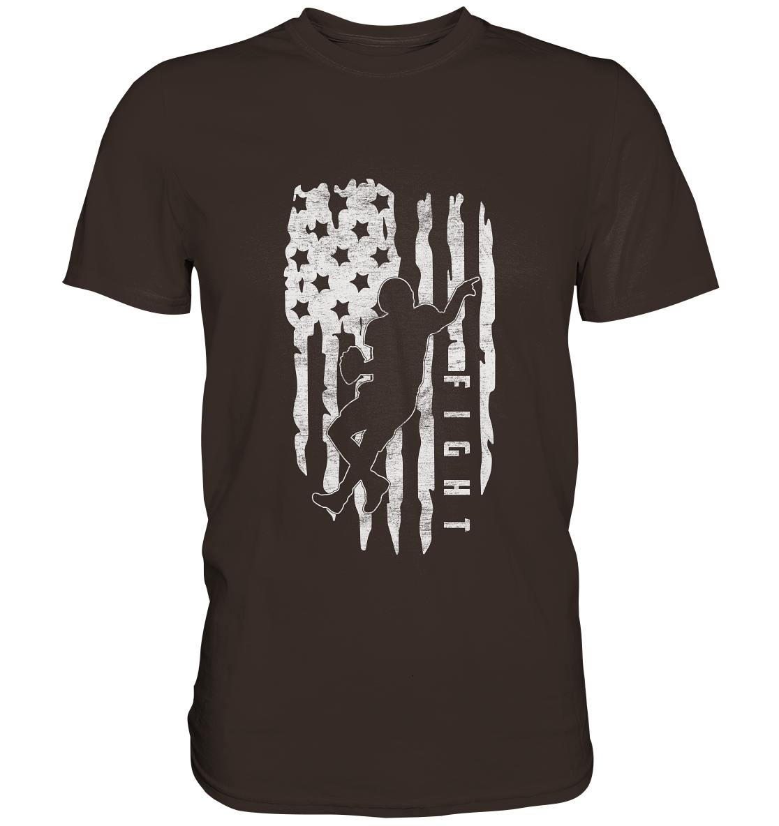USA Flag Fight - Premium Shirt