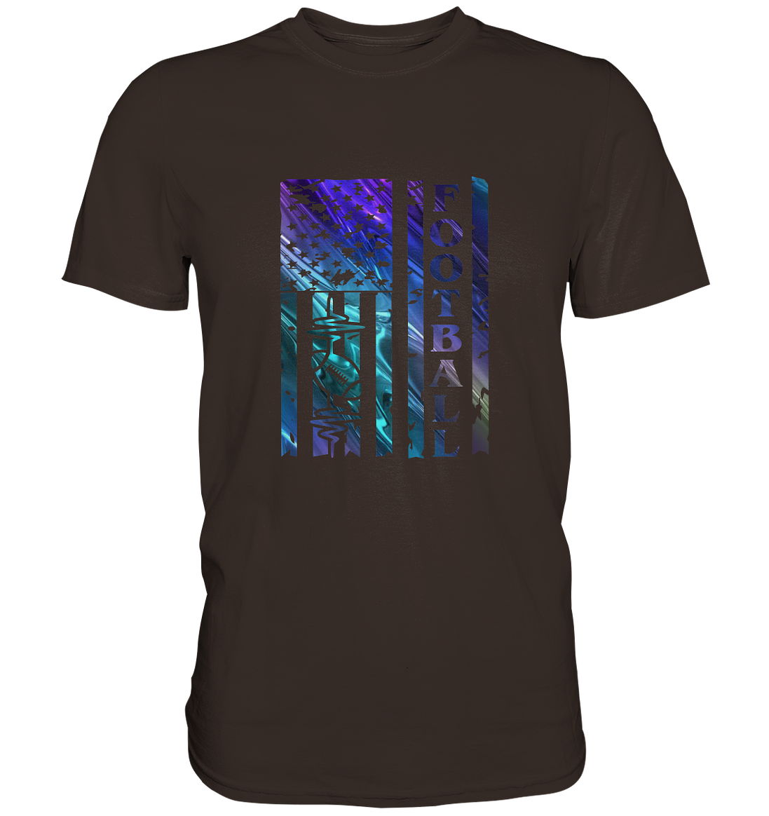 USA Football Flag  - Premium Shirt