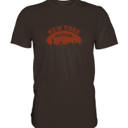 New York Football Silhoutte  - Premium Shirt