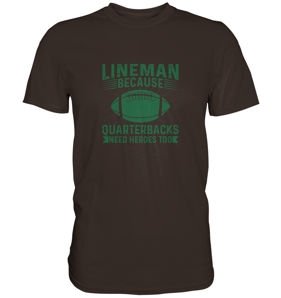 Lineman Heroes Green - Premium Shirt
