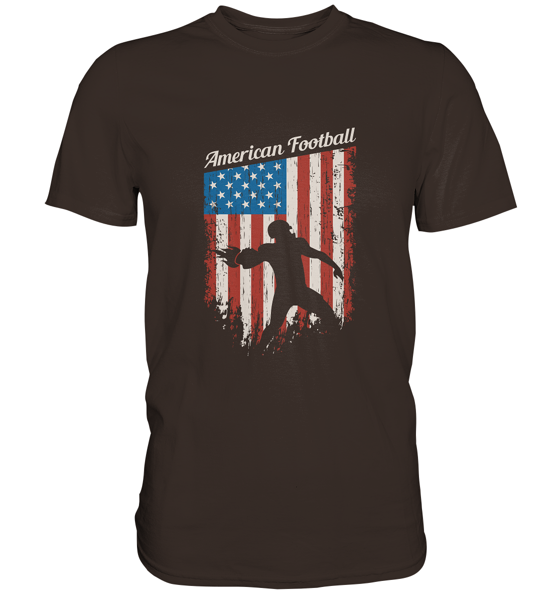 American Football Banner - Premium Shirt