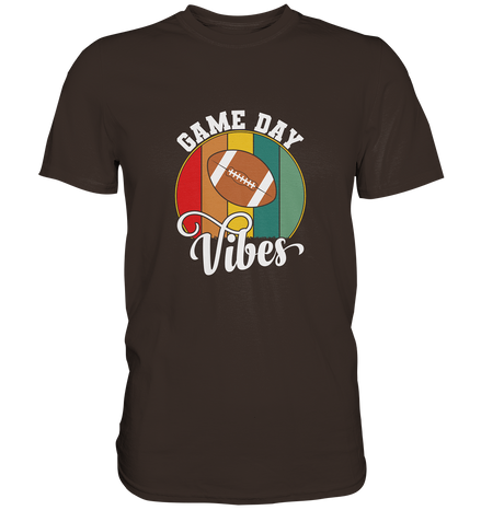 Game Day Vibes White - Premium Shirt