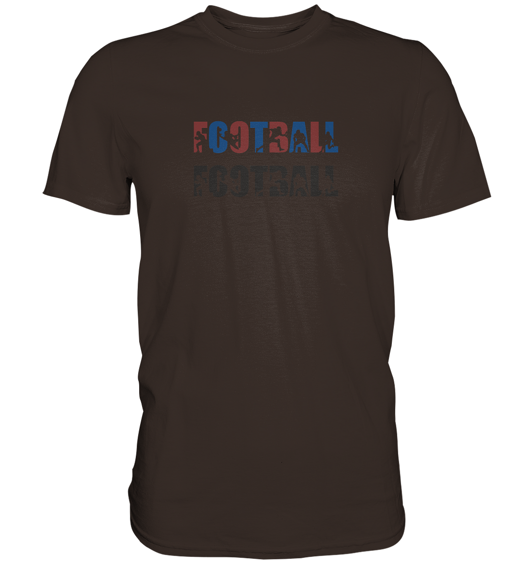 Football Silhouette - Premium Shirt