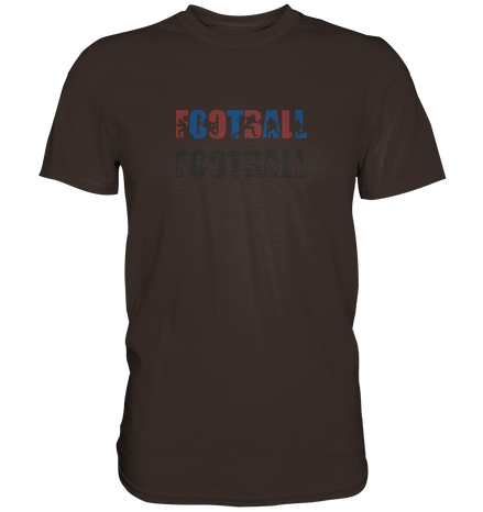 Football Silhouette - Premium Shirt