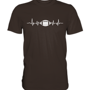 Football Heartbeat - Premium Shirt