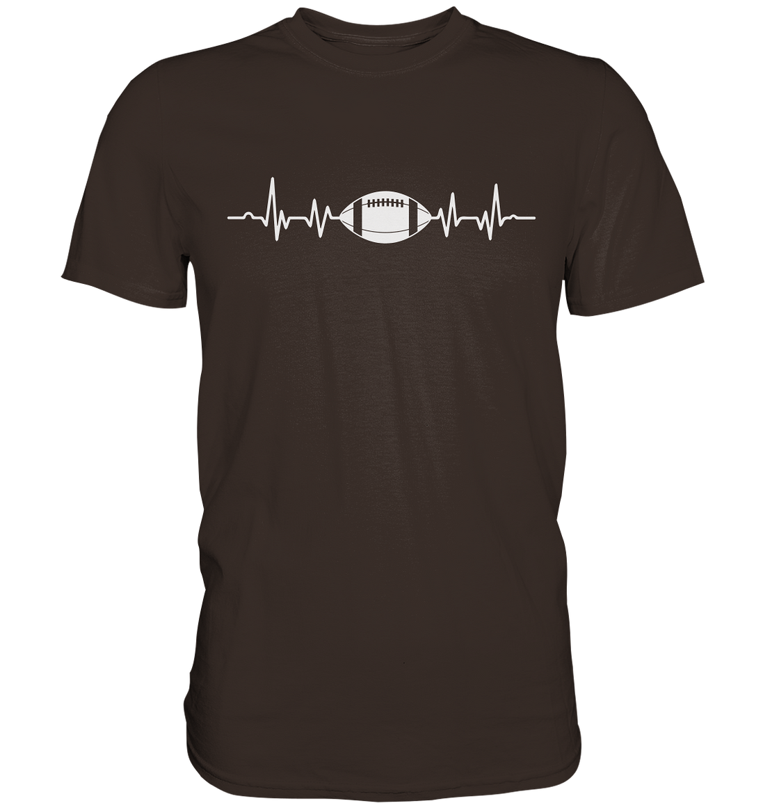 Football Heartbeat - Premium Shirt