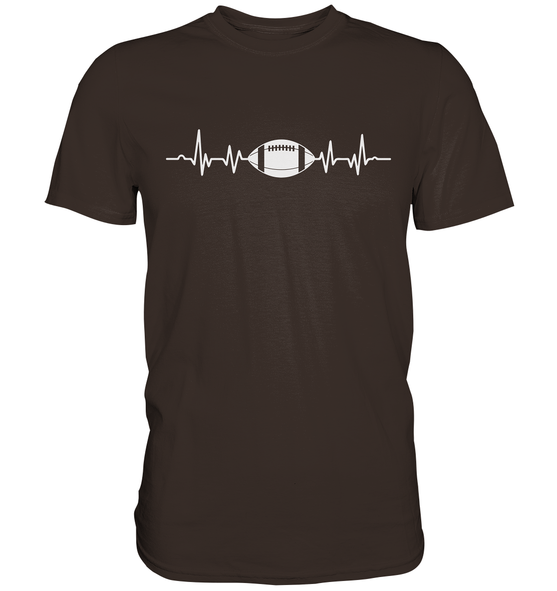 Football Heartbeat - Premium Shirt