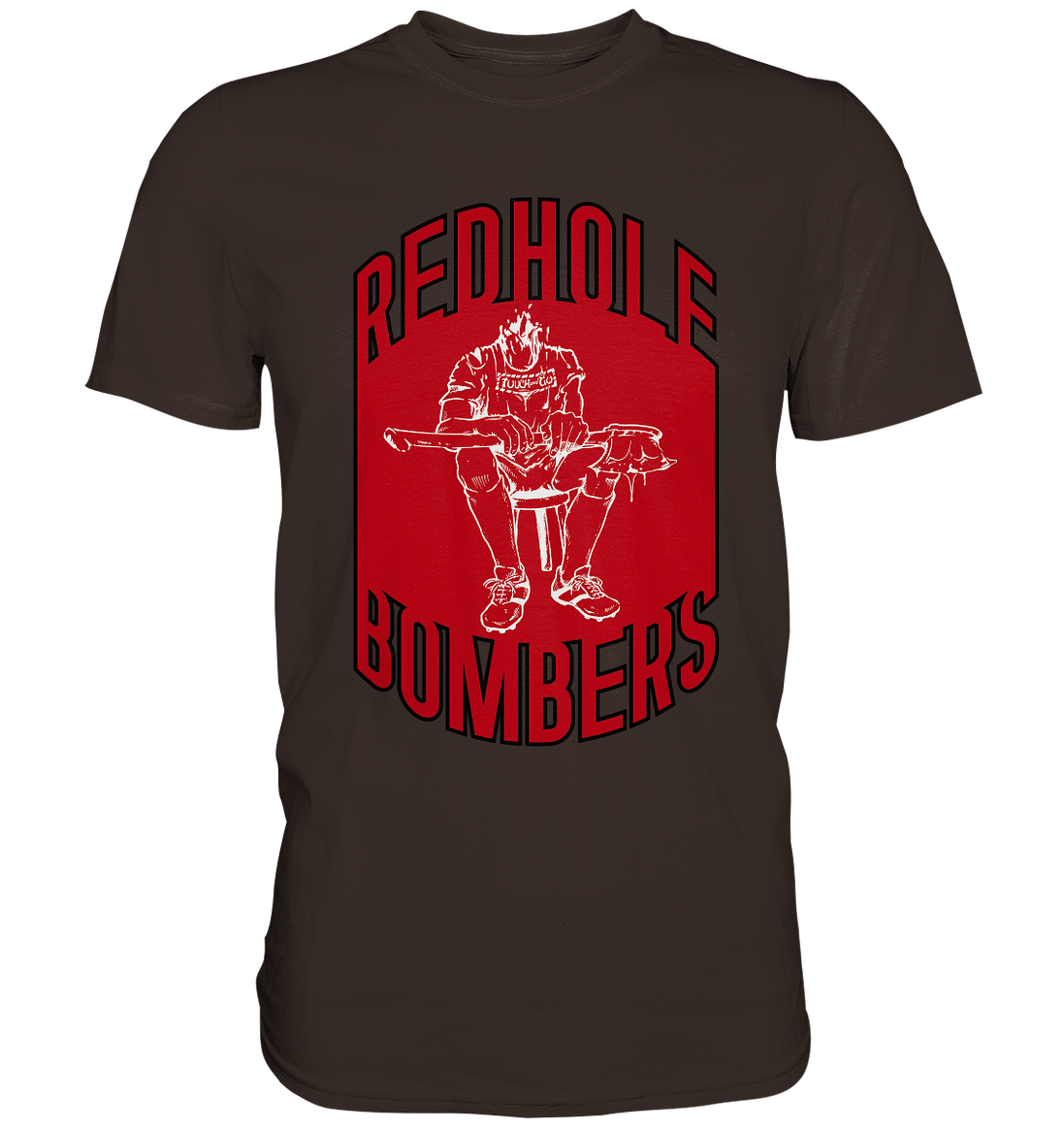Red Hole Bombers Premium Shirt