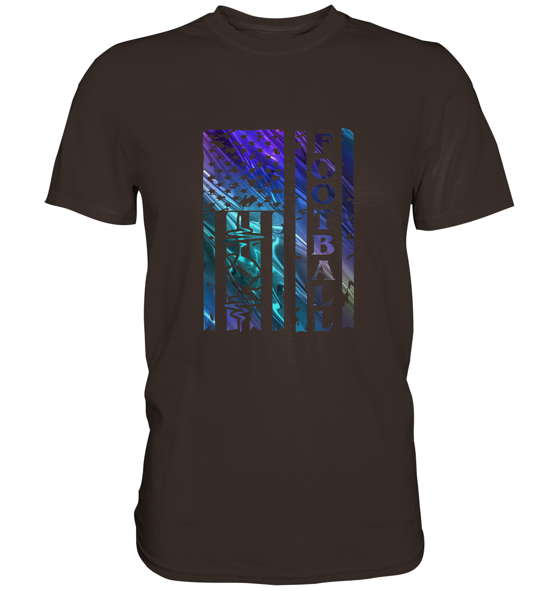 USA Football Flag  - Premium Shirt