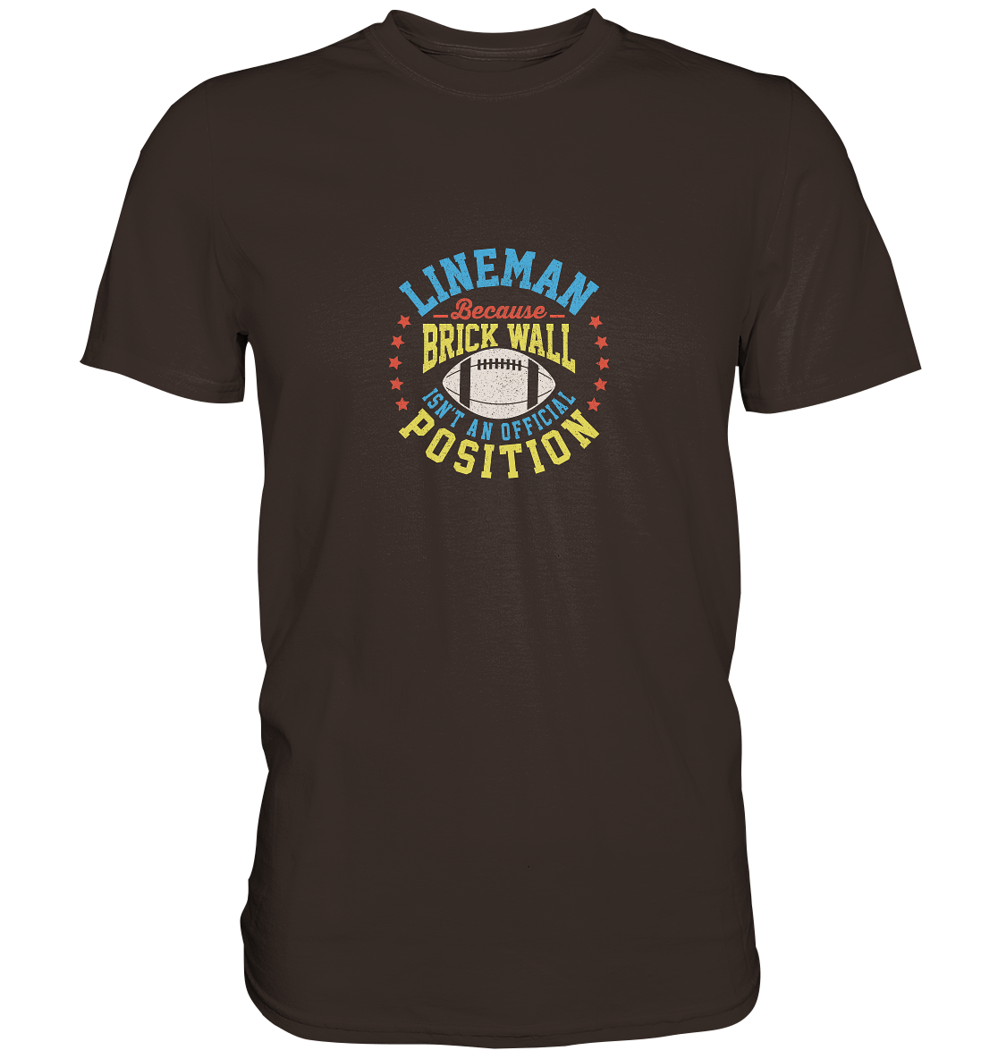 Lineman Brick Wall - Premium Shirt