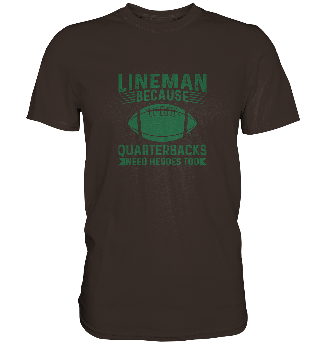 Lineman Heroes Green - Premium Shirt