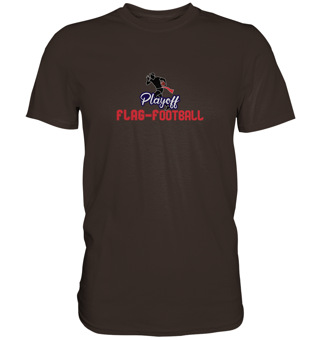 Playoff Flag Football Men red - Premium Shirt