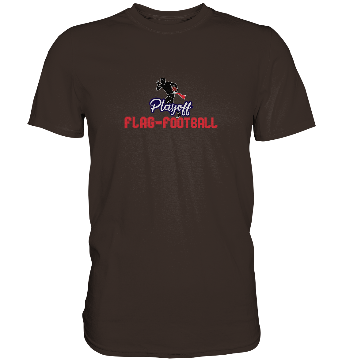 Playoff Flag Football Men red - Premium Shirt