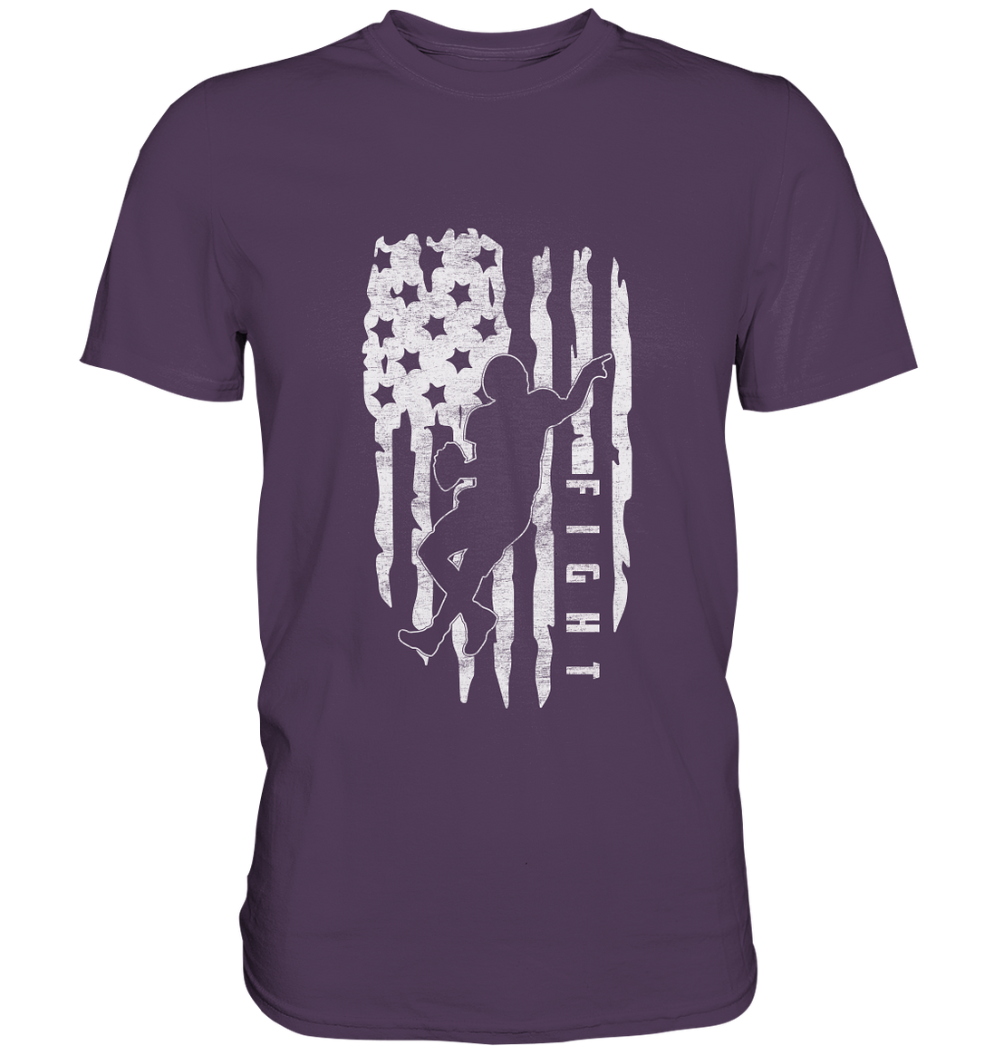 USA Flag Fight - Premium Shirt