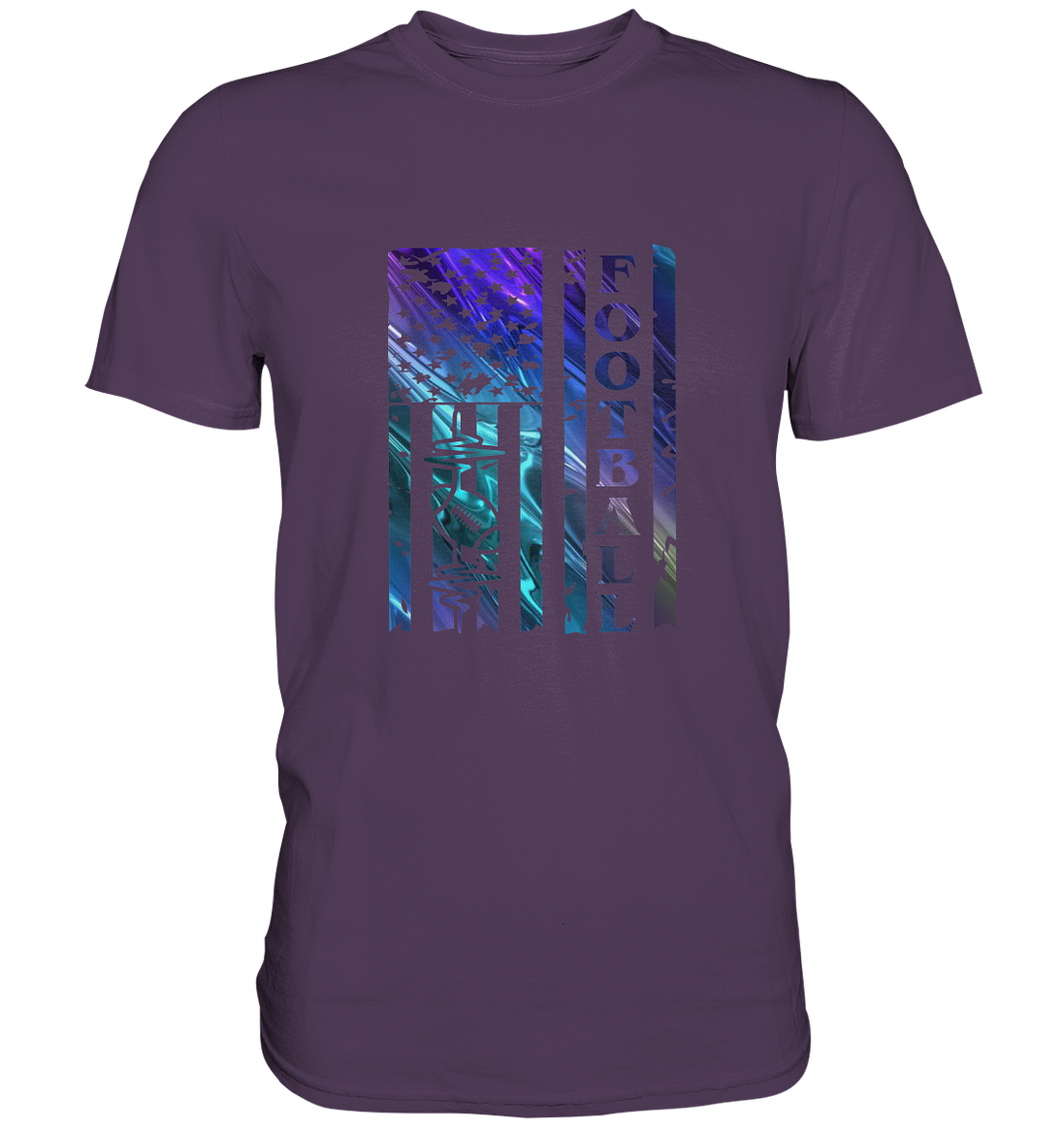 USA Football Flag  - Premium Shirt