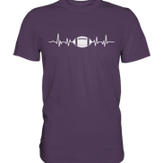 Football Heartbeat - Premium Shirt