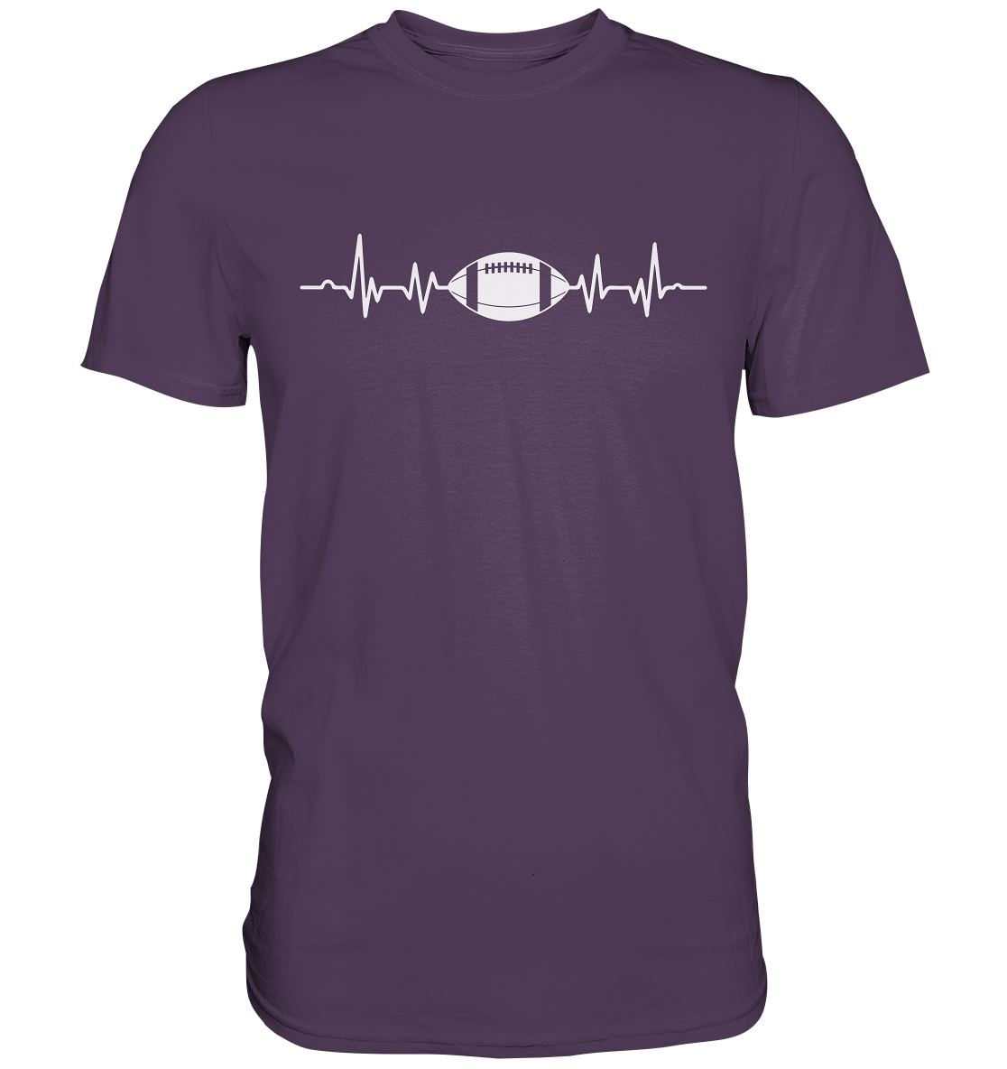 Football Heartbeat - Premium Shirt