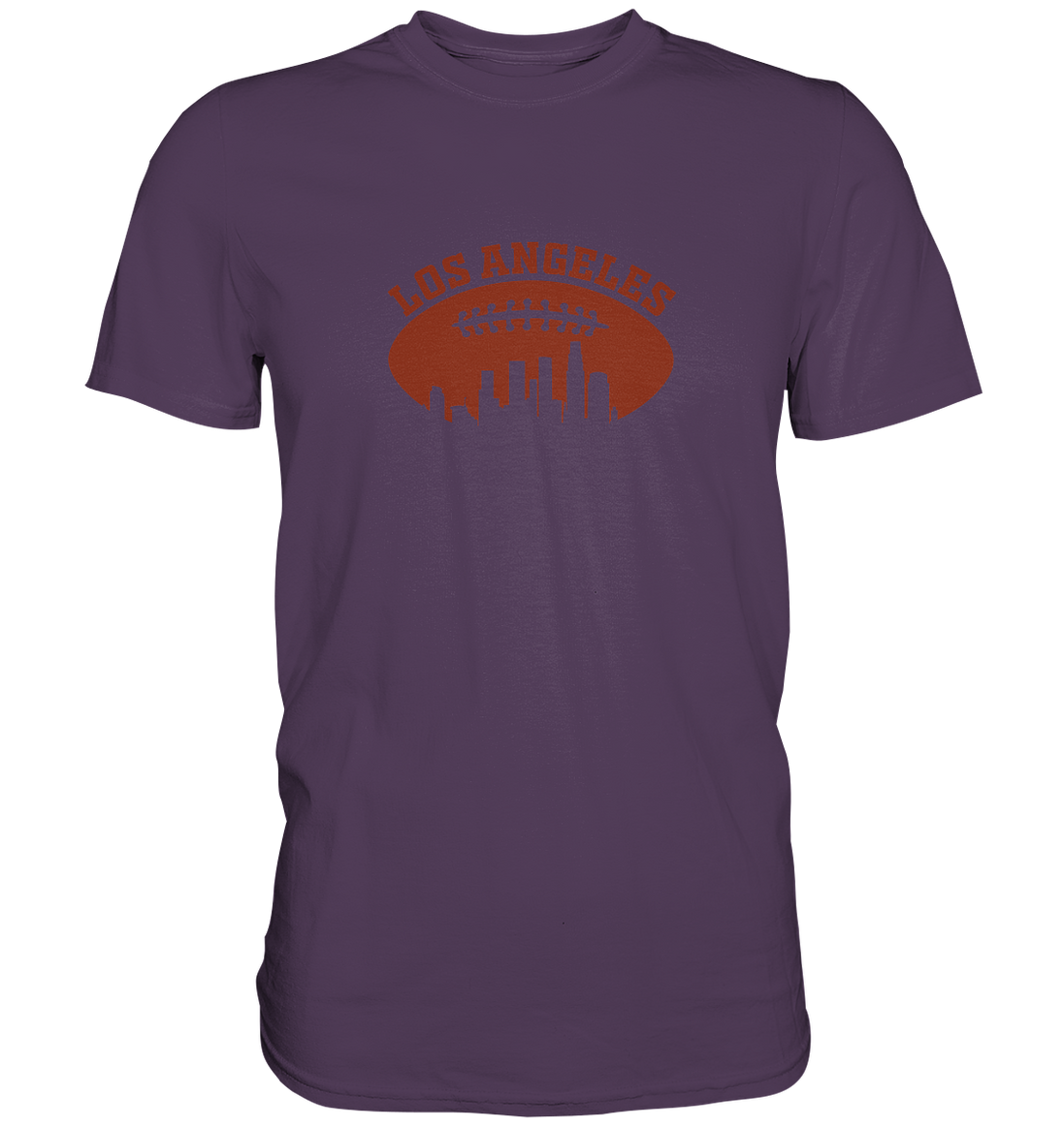 Los Angeles Football Silhouette - Premium Shirt