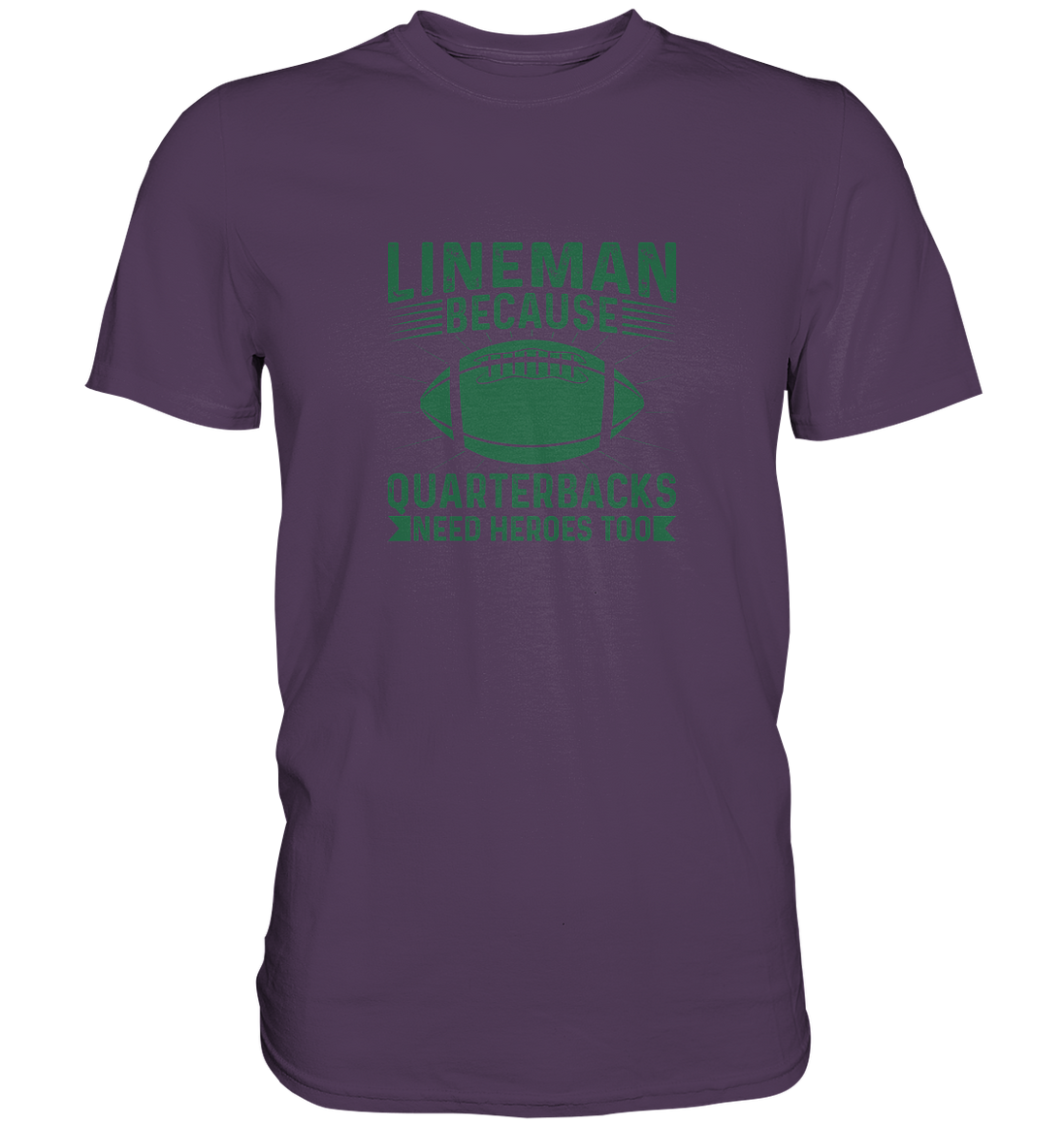 Lineman Heroes Green - Premium Shirt