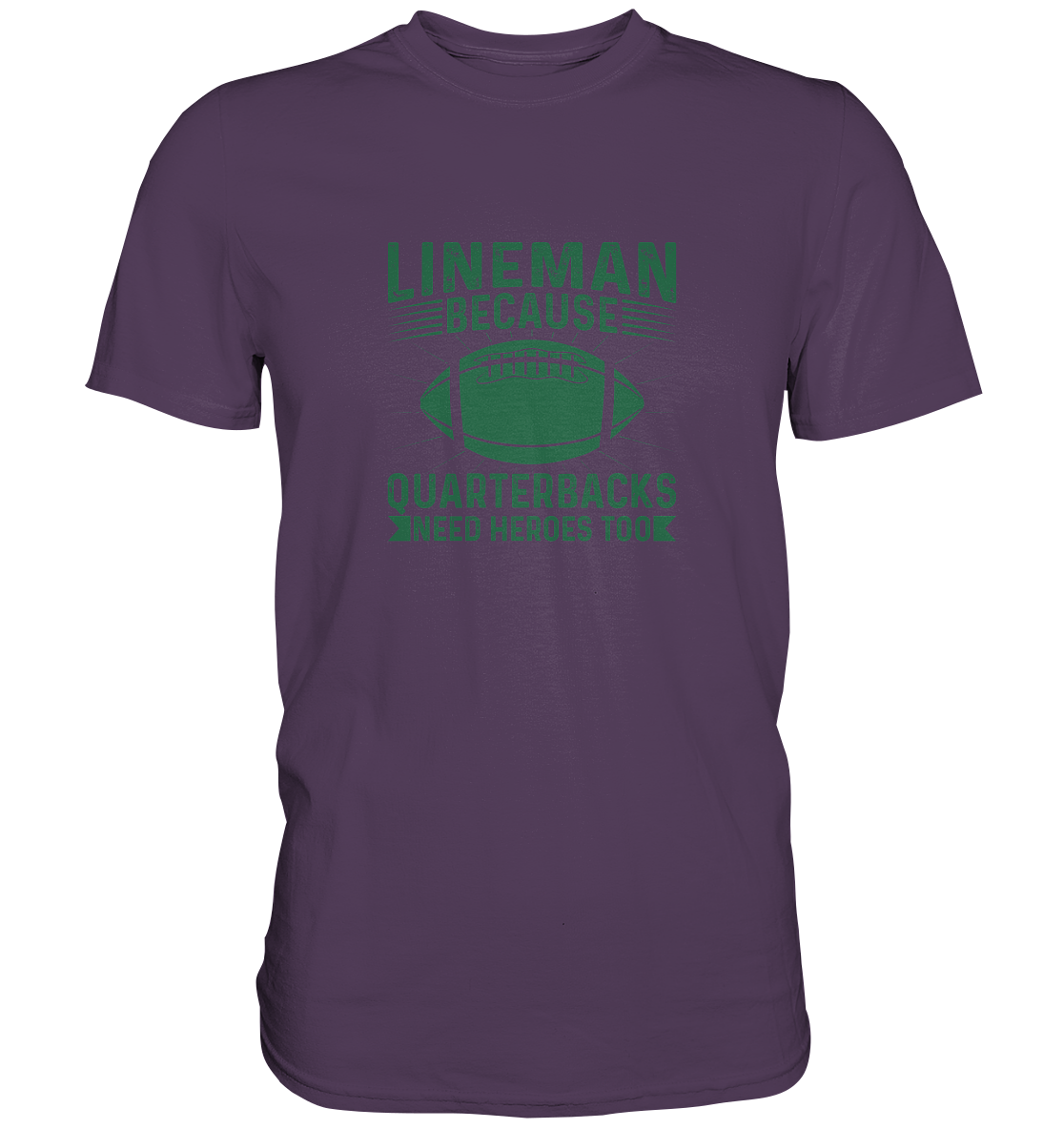 Lineman Heroes Green - Premium Shirt