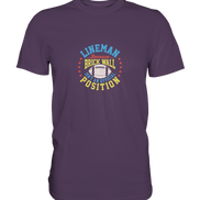 Lineman Brick Wall - Premium Shirt