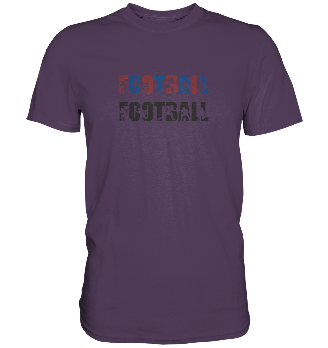 Football Silhouette - Premium Shirt