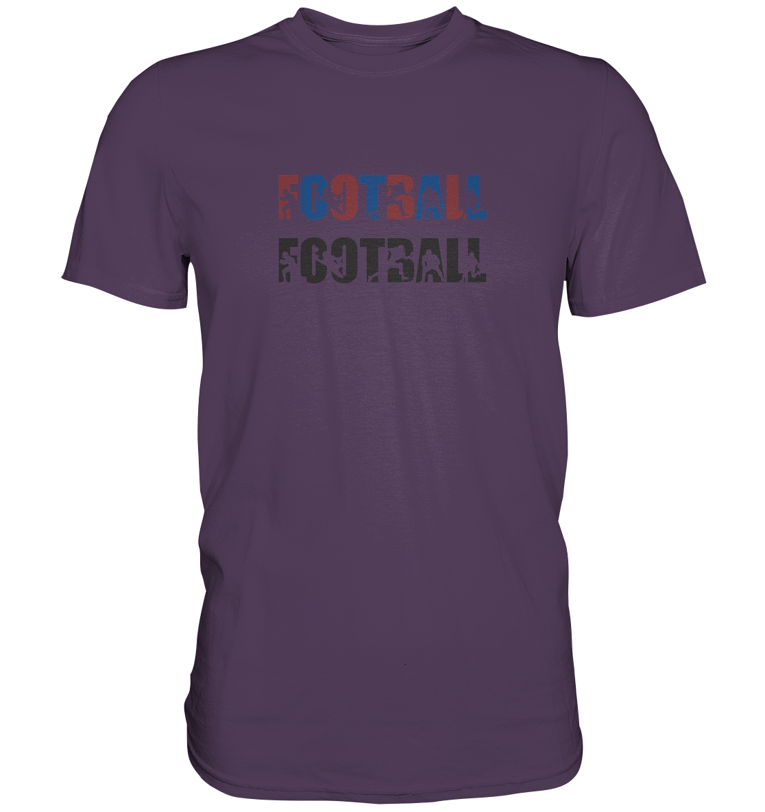 Football Silhouette - Premium Shirt