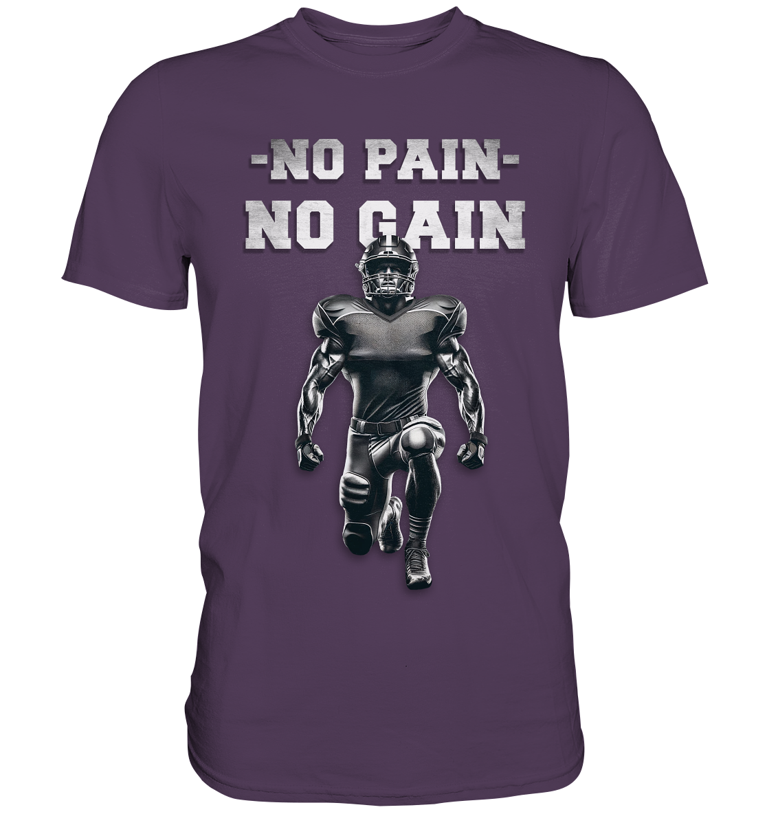 No Pain No Gain Metal  - Premium Shirt