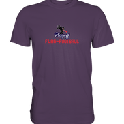 Playoff Flag Football Men red - Premium Shirt