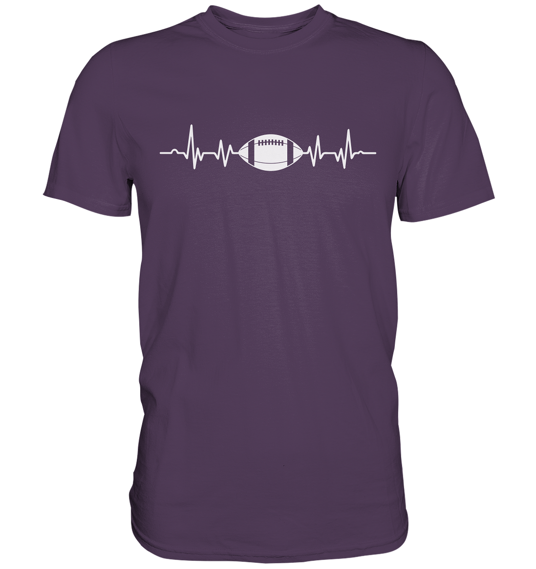 Football Heartbeat - Premium Shirt