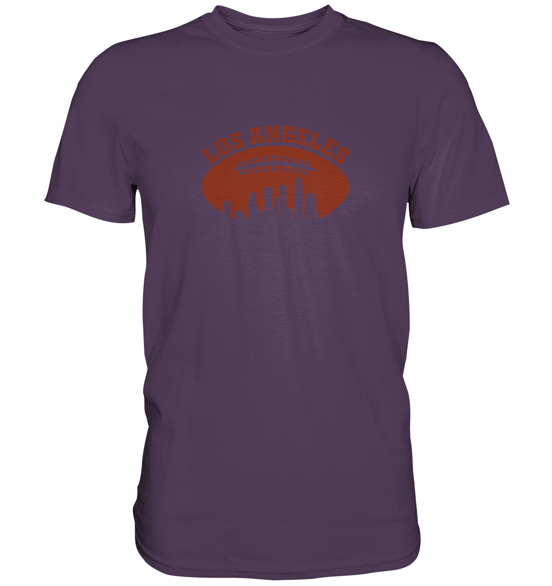 Los Angeles Football Silhouette - Premium Shirt