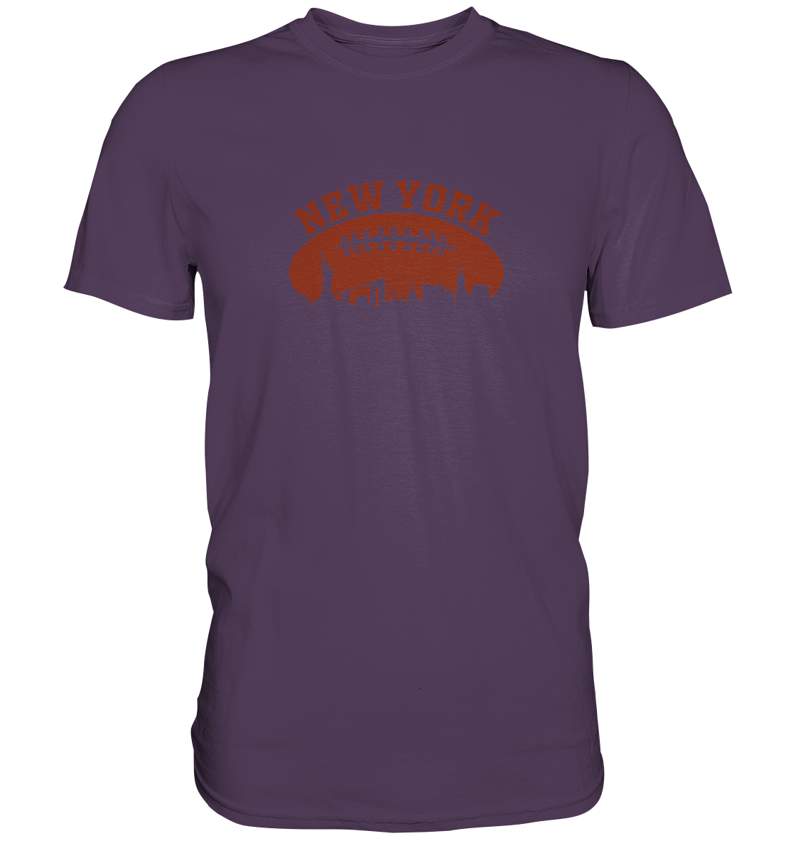 New York Football Silhoutte  - Premium Shirt