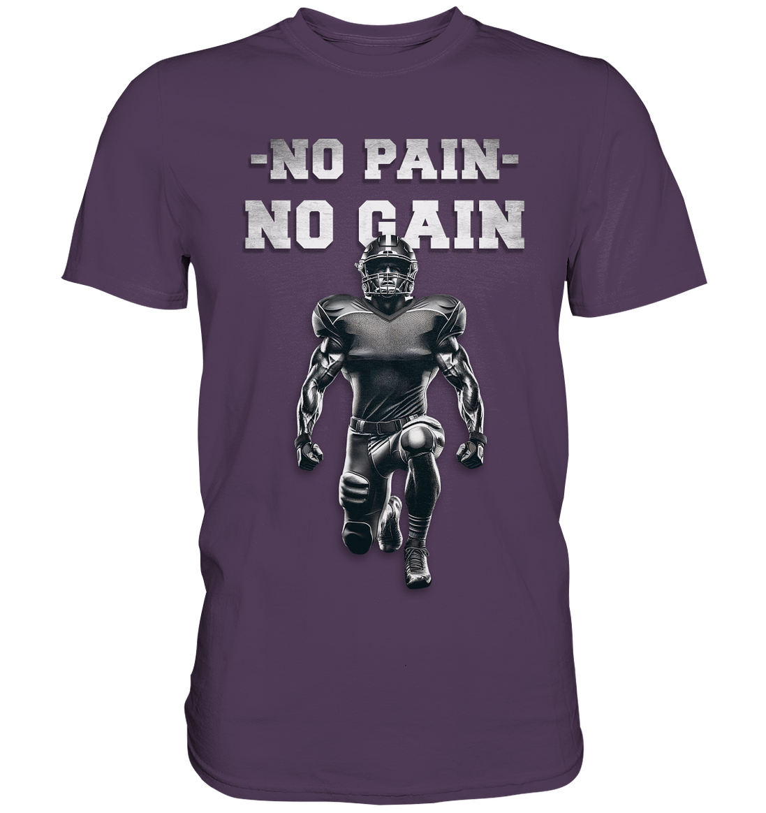 No Pain No Gain Metal  - Premium Shirt