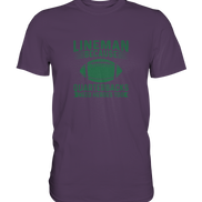 Lineman Heroes Green - Premium Shirt