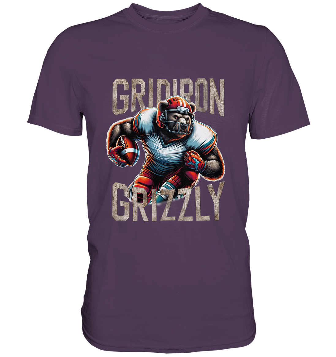 Gridiron Grizzly - Premium Shirt