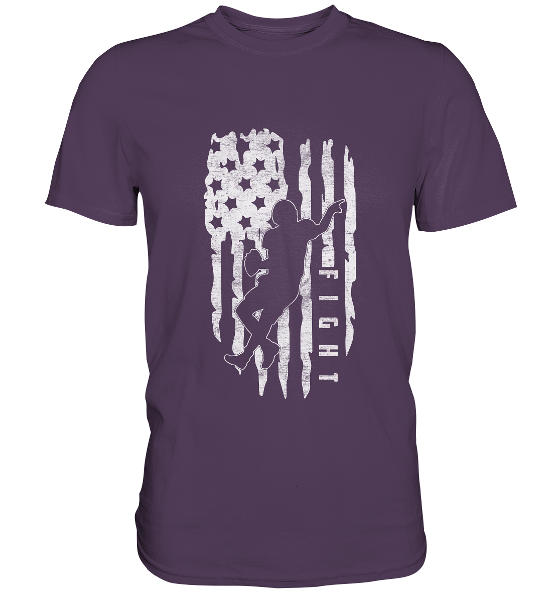 USA Flag Fight - Premium Shirt