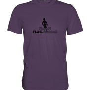 Playoff Flag Football  Women black  - Premium Shirt